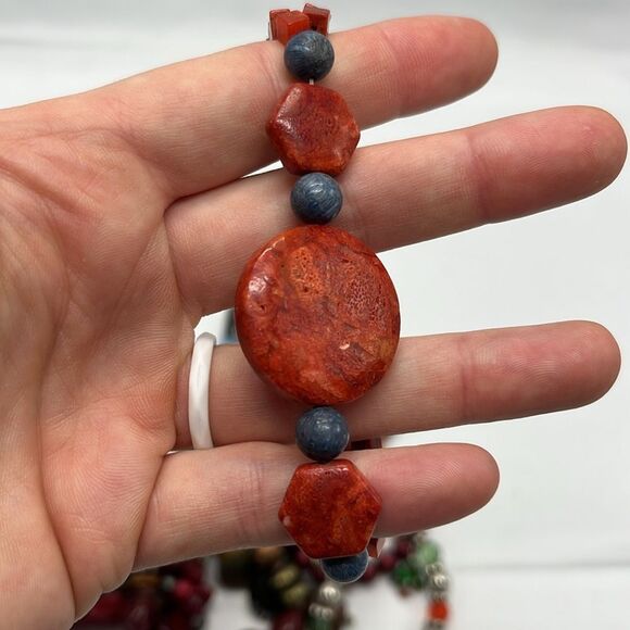 11 Beautiful Multicolored Beaded Bracelets - Picture 16 of 16